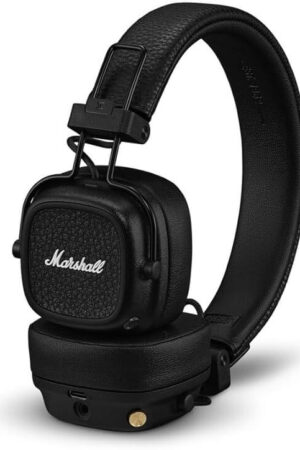 Auriculares inalámbricos con Bluetooth para llevar en la oreja - Marshall Major V -  Negro