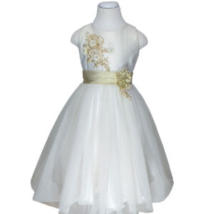 Vestido de Compromiso para Niña l Pajes, Bautizo, Primera comunión, Confirmación