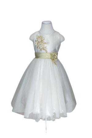 Vestido de Compromiso para Niña l Pajes, Bautizo, Primera comunión, Confirmación