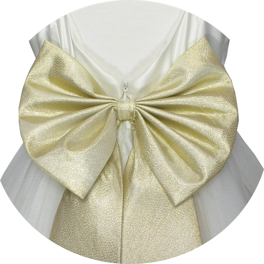 Vestido de Compromiso para Niña l Pajes, Bautizo, Primera comunión, Confirmación - Imagen 5