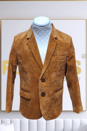 Blazers de corduroy para niños, abrigo formal, traje de invierno para boda, fiesta