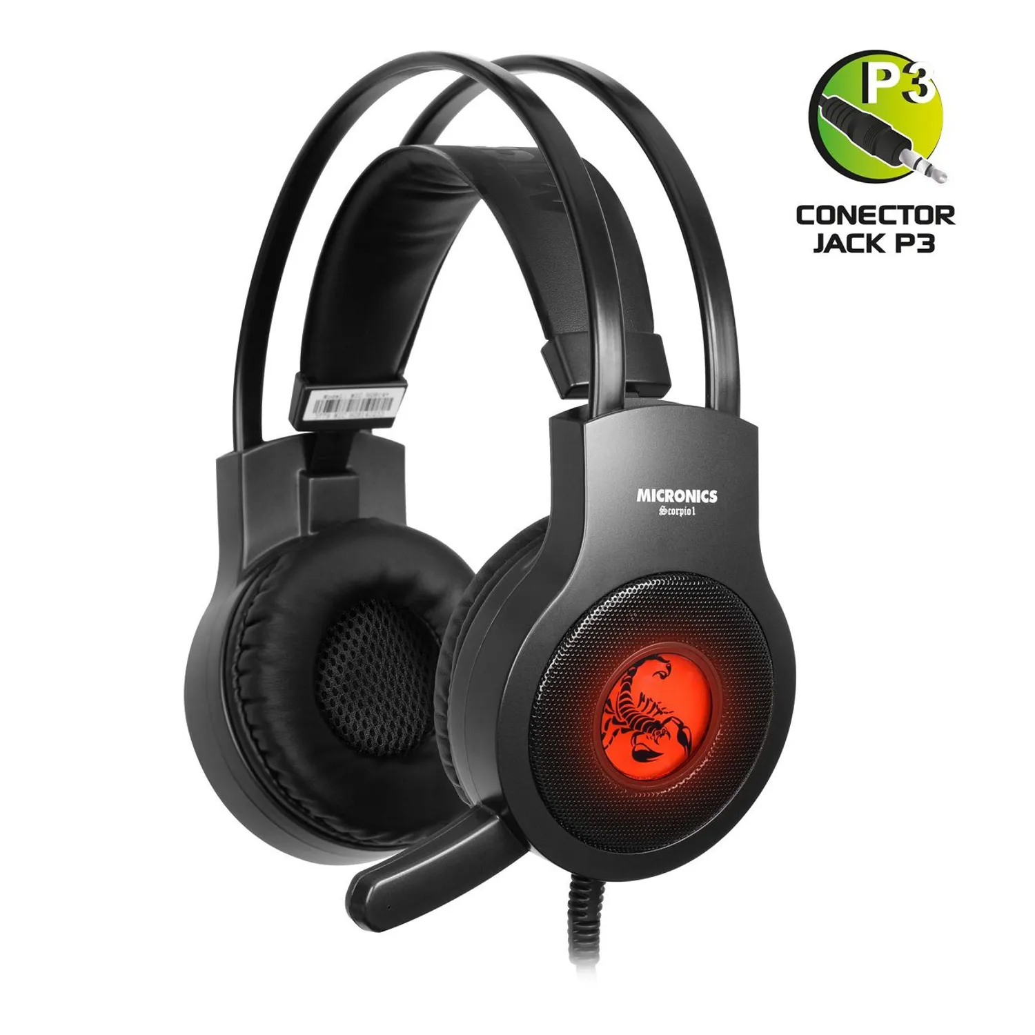 Domina cada partida con los Audífonos Gaming Micronics Scorpion, diseñados para ofrecer sonido potente, comodidad extrema y un estilo RGB que iluminará tu setup. Ideales para PC, consola y videojuegos online. - Imagen 2
