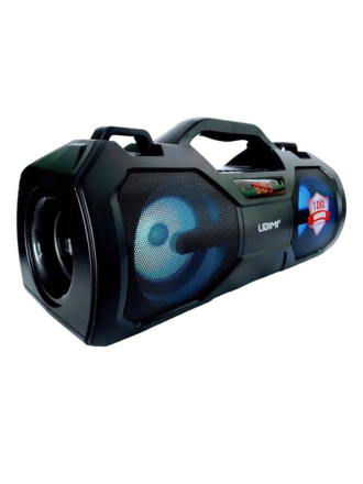 Parlante Bluetooth Portátil LD-S1687FM-BT con Luces LED | USB, MicroSD, AUX y Radio FM - Imagen 2