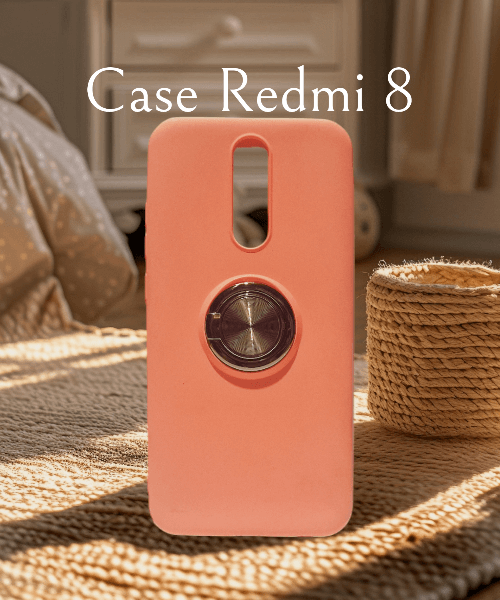 Case Redmi 8 con Anillo Soporte