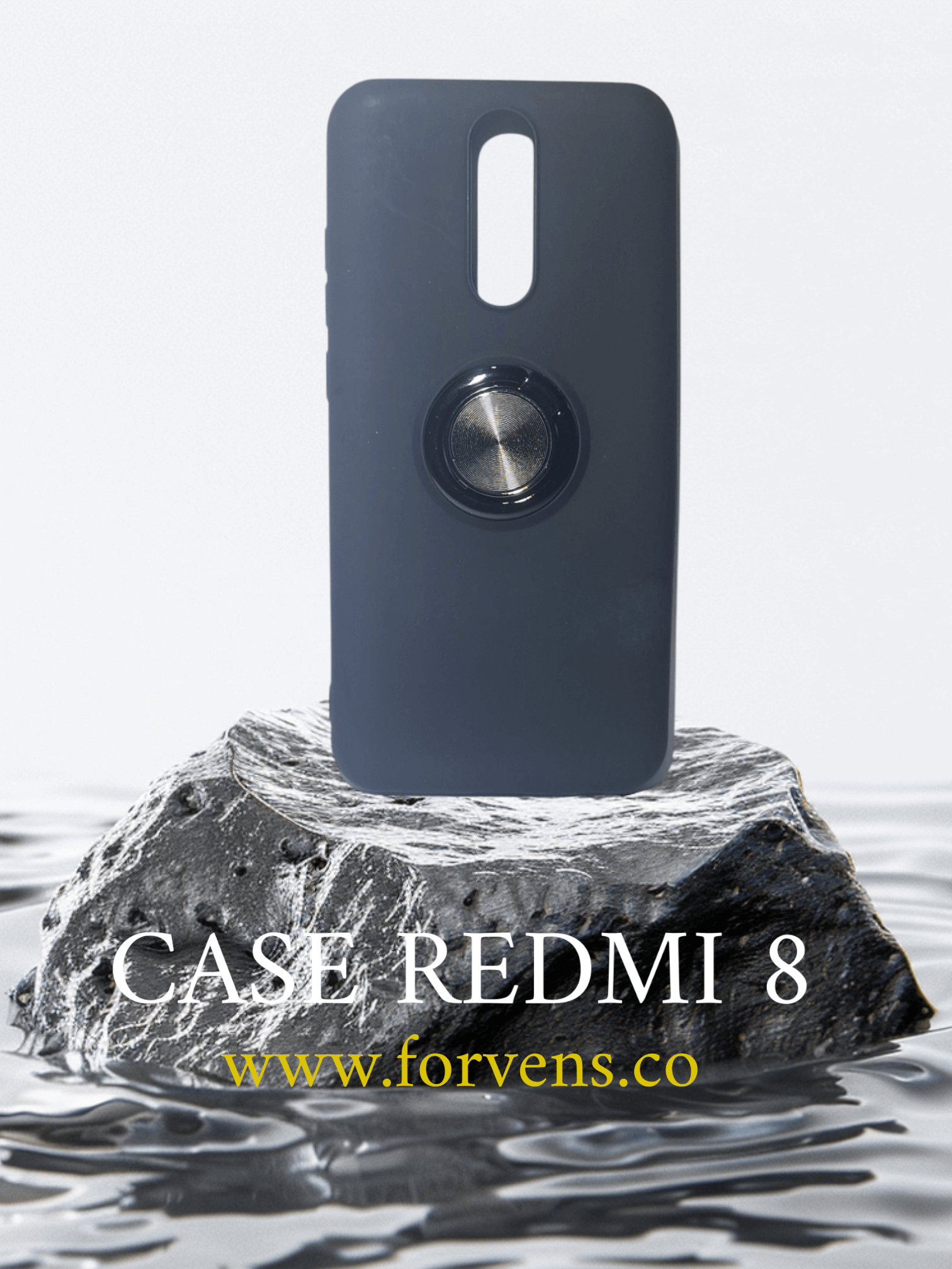 Case Redmi 8 con Anillo Soporte - Imagen 3