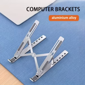 Soporte Plegable Ajustable para Laptop y Tablet – Ergonómico y Portátil