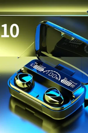 🎧 AUDÍFONO BLUETOOTH INALÁMBRICO M10 – RESISTENTE AL AGUA 💧