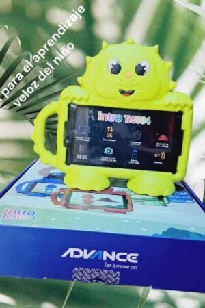 Tablet para Niños 7" Advance Intro Tr5994 - 16GB ROM - Conexión 3G/WiFi - Funda Dinosaurio Antigolpes - Control Parental y Software Educativo - Forvens Store.